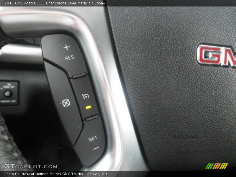 Champagne Silver Metallic / Ebony 2013 GMC Acadia SLE