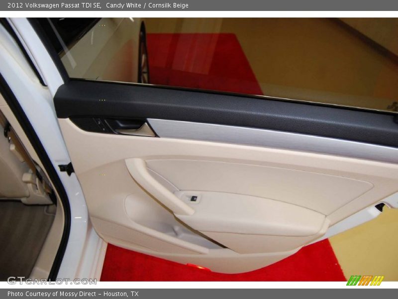 Candy White / Cornsilk Beige 2012 Volkswagen Passat TDI SE