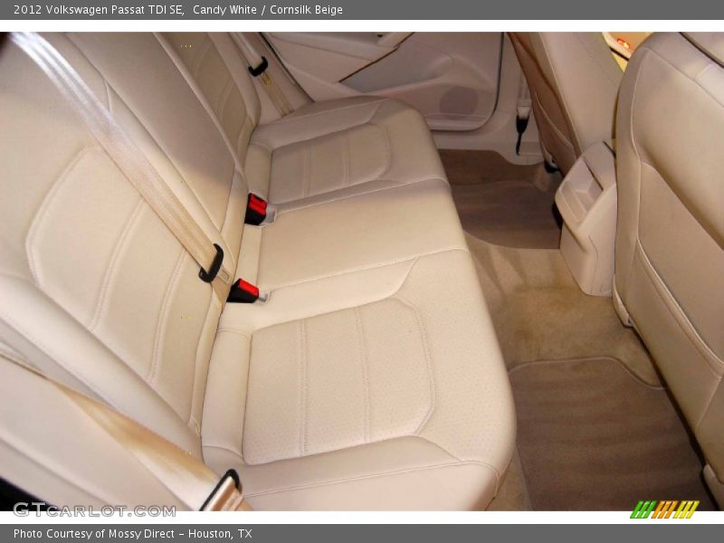 Candy White / Cornsilk Beige 2012 Volkswagen Passat TDI SE