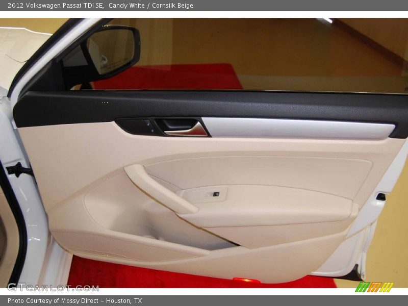 Candy White / Cornsilk Beige 2012 Volkswagen Passat TDI SE