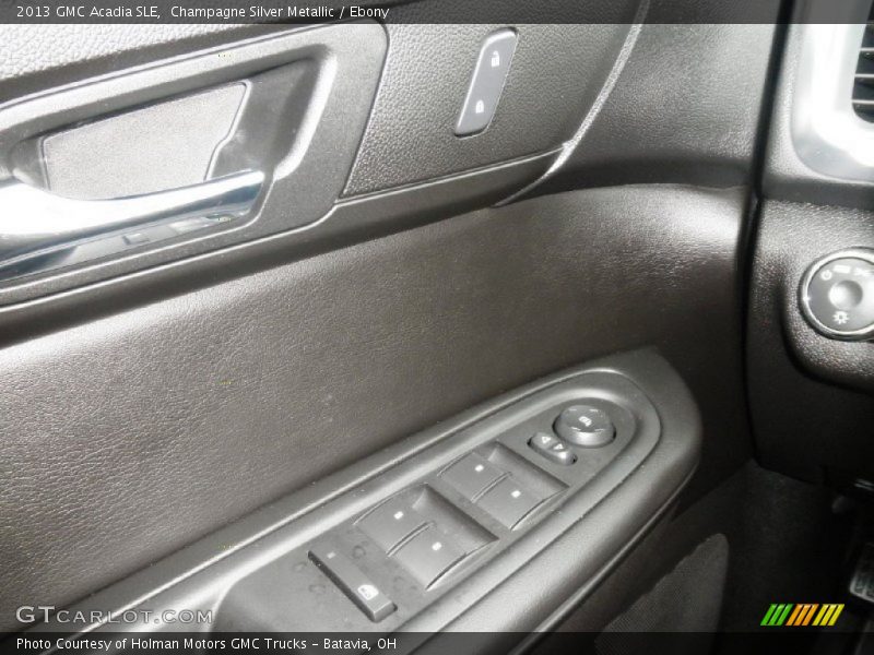 Champagne Silver Metallic / Ebony 2013 GMC Acadia SLE