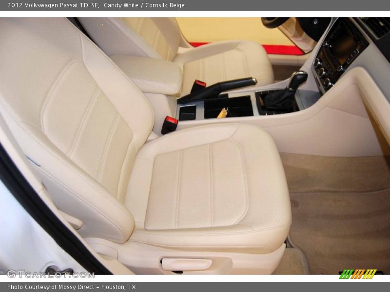 Candy White / Cornsilk Beige 2012 Volkswagen Passat TDI SE