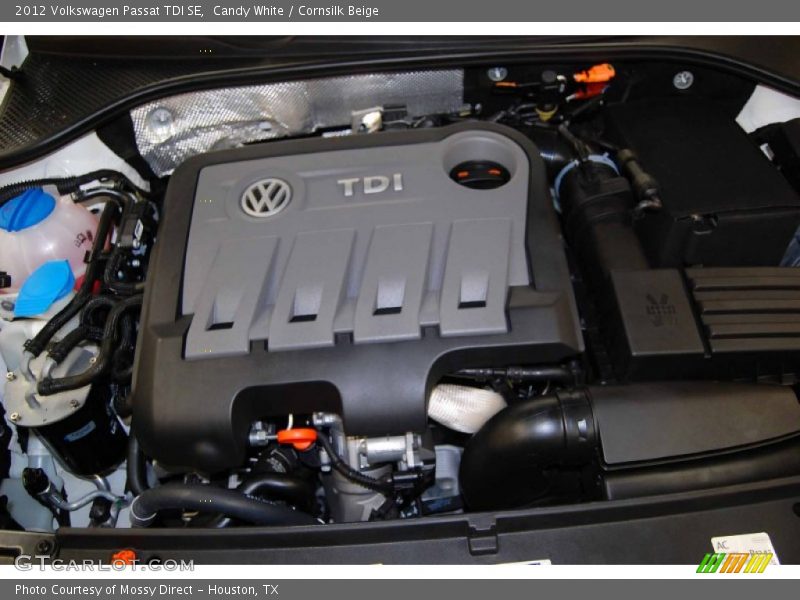 Candy White / Cornsilk Beige 2012 Volkswagen Passat TDI SE