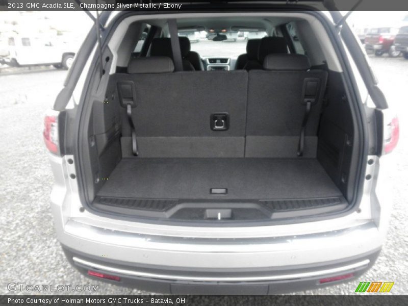 Champagne Silver Metallic / Ebony 2013 GMC Acadia SLE