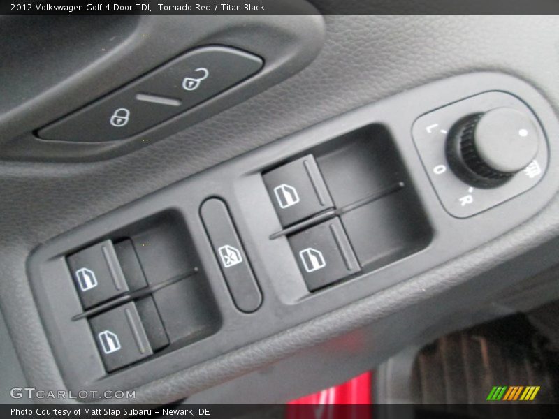 Tornado Red / Titan Black 2012 Volkswagen Golf 4 Door TDI
