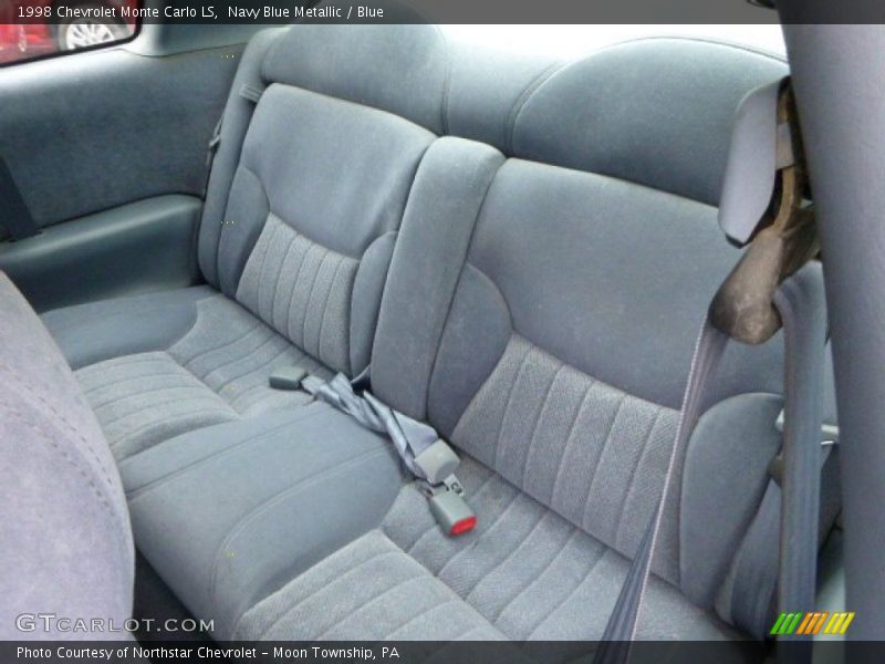 Rear Seat of 1998 Monte Carlo LS