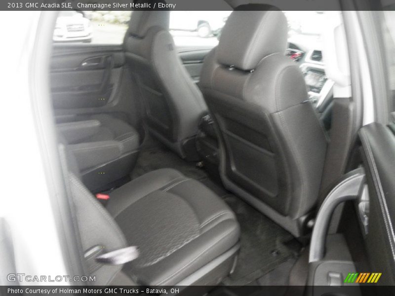 Champagne Silver Metallic / Ebony 2013 GMC Acadia SLE