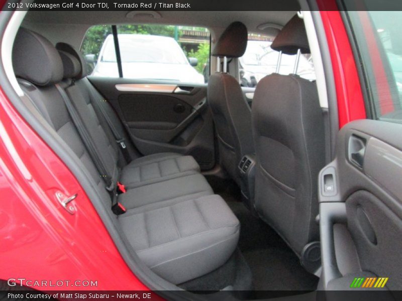 Tornado Red / Titan Black 2012 Volkswagen Golf 4 Door TDI