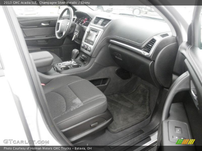 Champagne Silver Metallic / Ebony 2013 GMC Acadia SLE