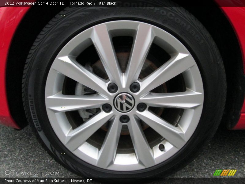  2012 Golf 4 Door TDI Wheel