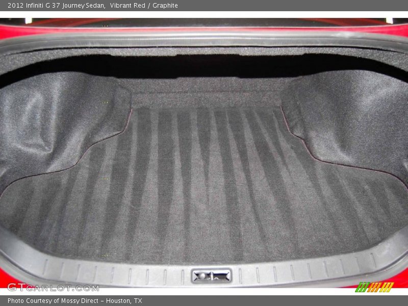 Vibrant Red / Graphite 2012 Infiniti G 37 Journey Sedan