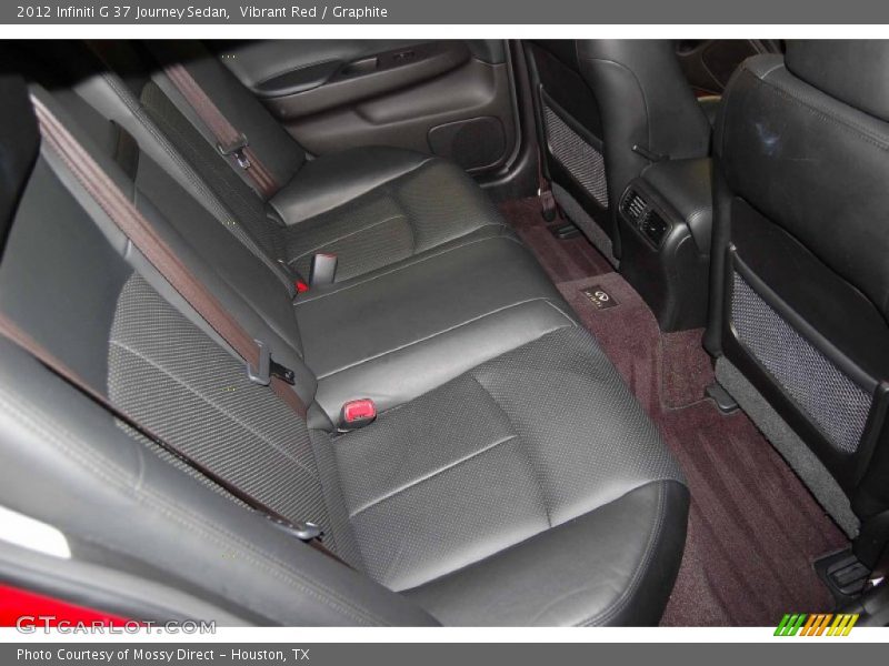 Vibrant Red / Graphite 2012 Infiniti G 37 Journey Sedan