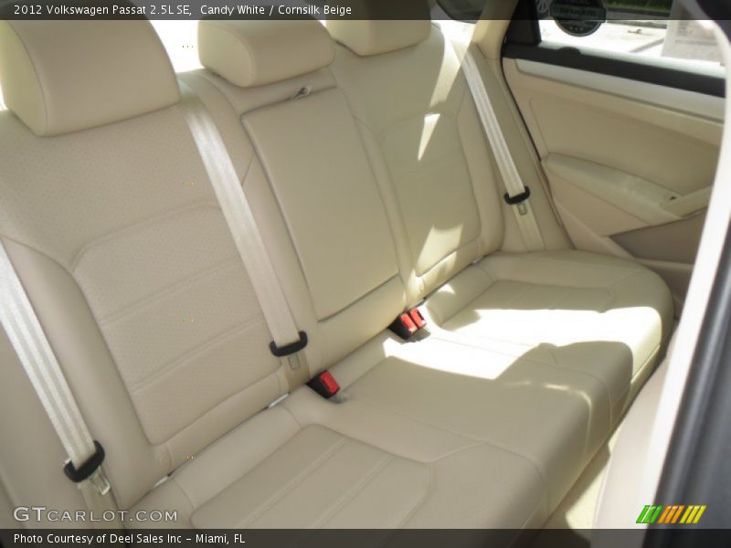 Candy White / Cornsilk Beige 2012 Volkswagen Passat 2.5L SE