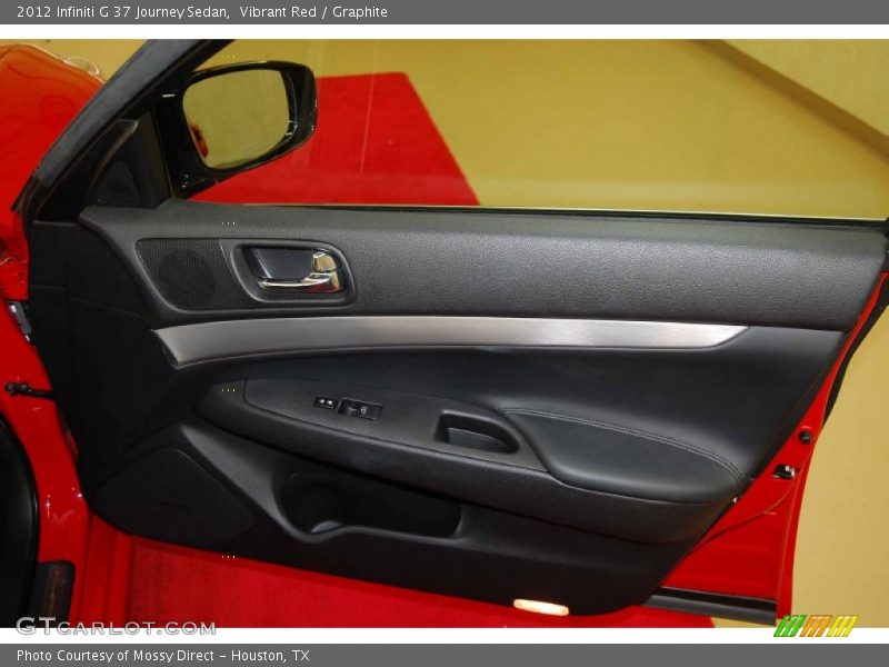 Vibrant Red / Graphite 2012 Infiniti G 37 Journey Sedan