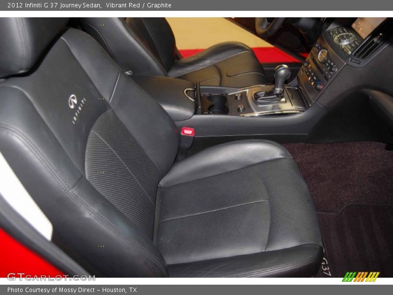 Vibrant Red / Graphite 2012 Infiniti G 37 Journey Sedan