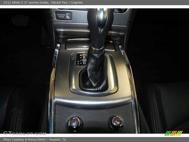 Vibrant Red / Graphite 2012 Infiniti G 37 Journey Sedan