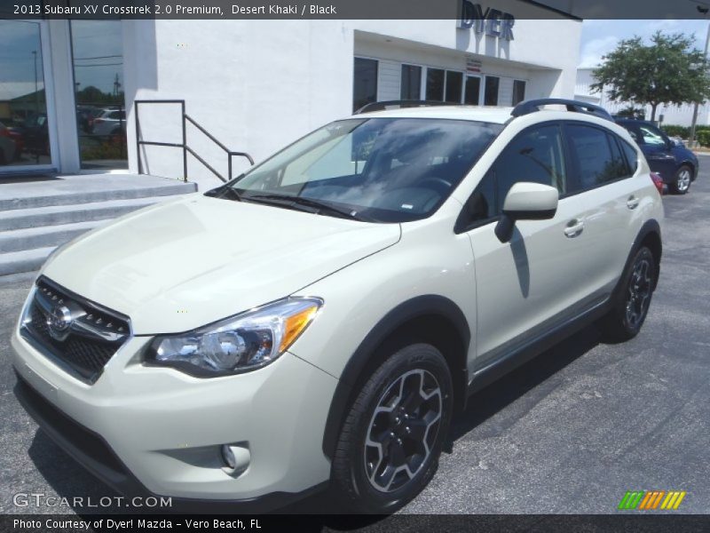 Desert Khaki / Black 2013 Subaru XV Crosstrek 2.0 Premium