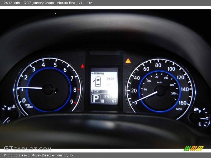 Vibrant Red / Graphite 2012 Infiniti G 37 Journey Sedan