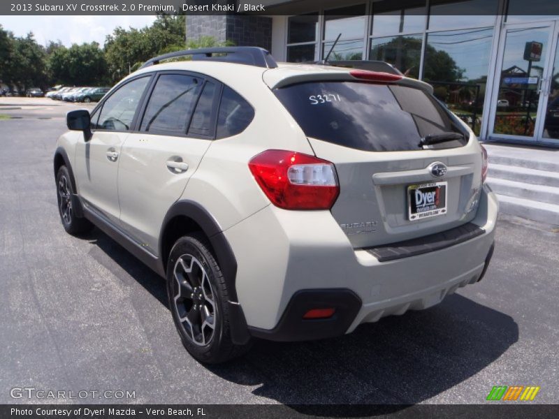 Desert Khaki / Black 2013 Subaru XV Crosstrek 2.0 Premium