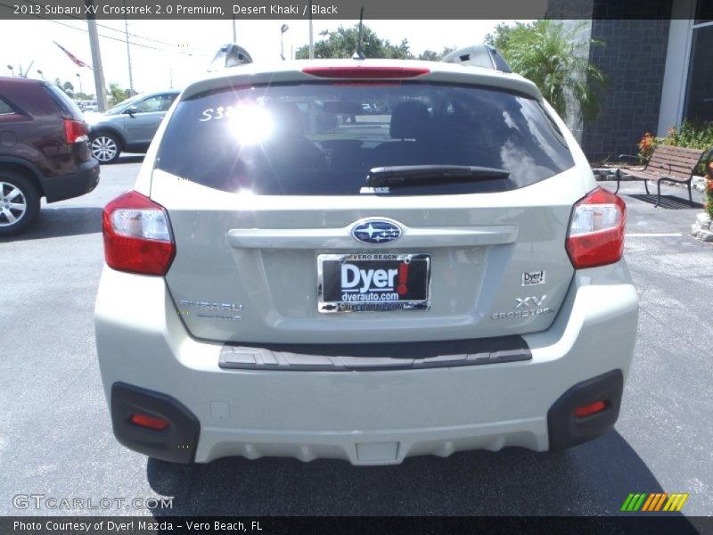 Desert Khaki / Black 2013 Subaru XV Crosstrek 2.0 Premium