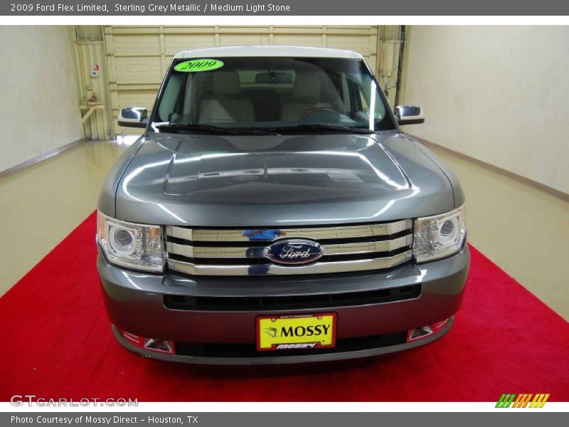 Sterling Grey Metallic / Medium Light Stone 2009 Ford Flex Limited