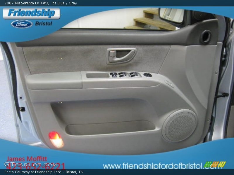 Ice Blue / Gray 2007 Kia Sorento LX 4WD