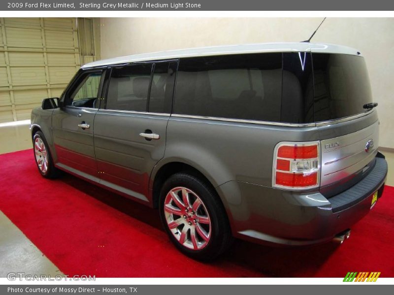 Sterling Grey Metallic / Medium Light Stone 2009 Ford Flex Limited