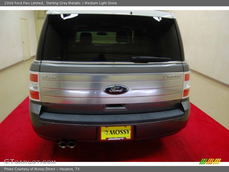 Sterling Grey Metallic / Medium Light Stone 2009 Ford Flex Limited