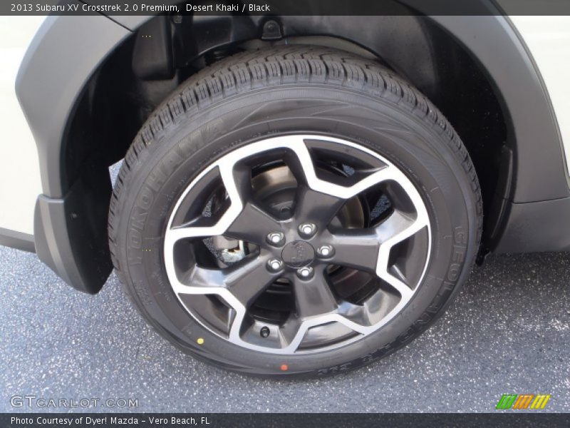 Desert Khaki / Black 2013 Subaru XV Crosstrek 2.0 Premium