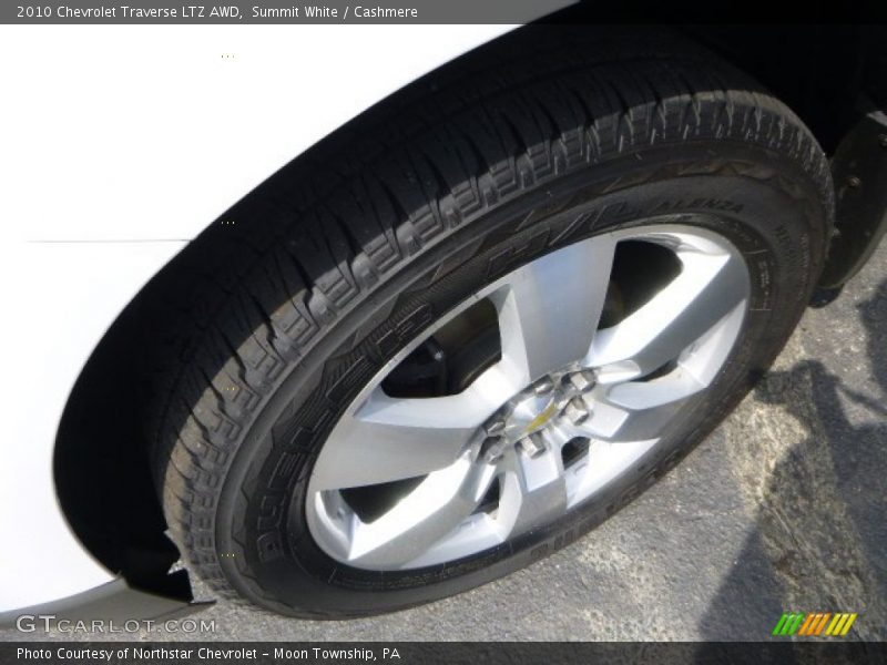 Summit White / Cashmere 2010 Chevrolet Traverse LTZ AWD