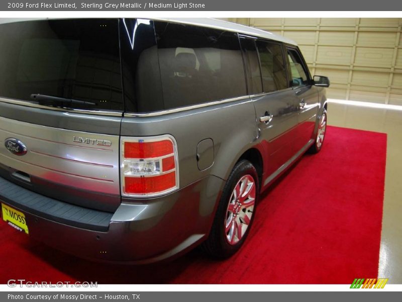 Sterling Grey Metallic / Medium Light Stone 2009 Ford Flex Limited