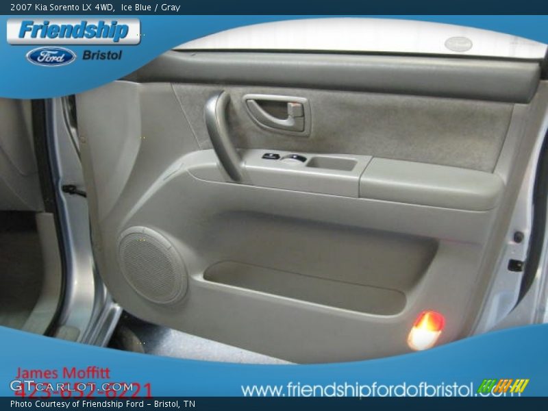 Ice Blue / Gray 2007 Kia Sorento LX 4WD