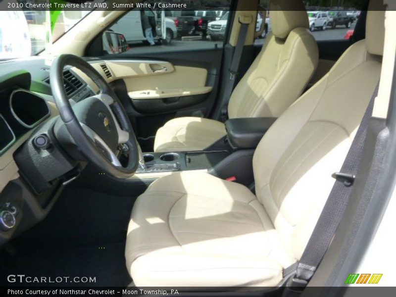 Summit White / Cashmere 2010 Chevrolet Traverse LTZ AWD
