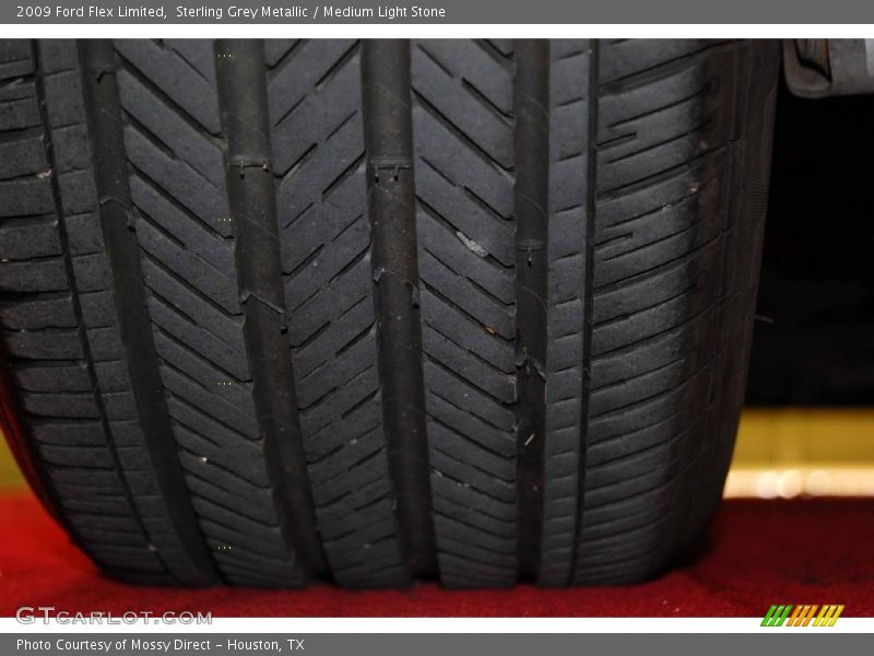 Sterling Grey Metallic / Medium Light Stone 2009 Ford Flex Limited