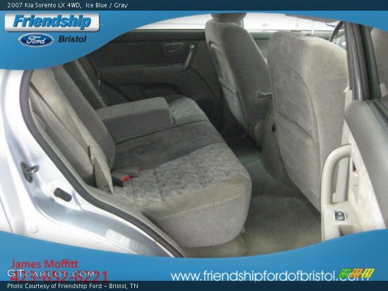 Ice Blue / Gray 2007 Kia Sorento LX 4WD