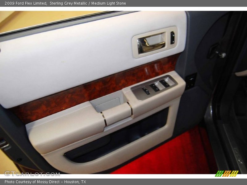 Sterling Grey Metallic / Medium Light Stone 2009 Ford Flex Limited