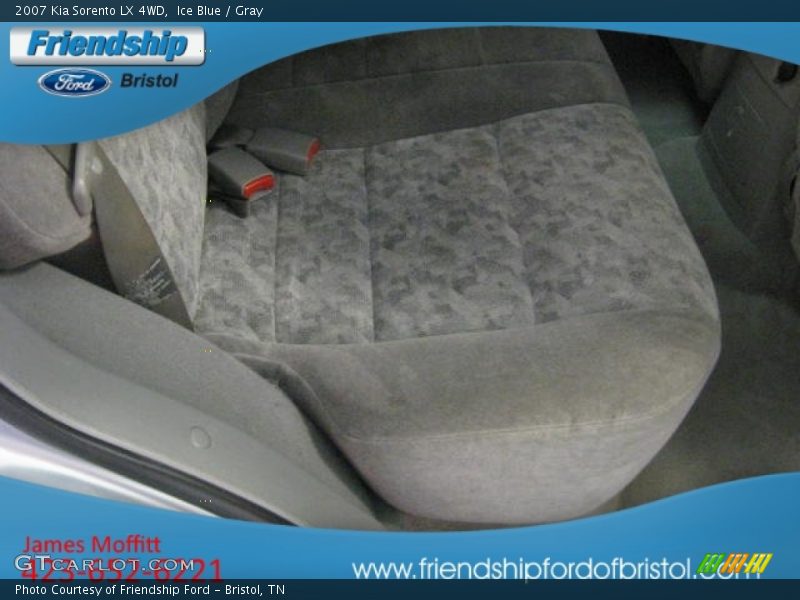 Ice Blue / Gray 2007 Kia Sorento LX 4WD