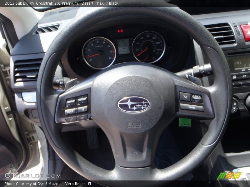 Desert Khaki / Black 2013 Subaru XV Crosstrek 2.0 Premium