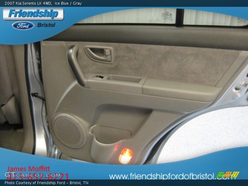 Ice Blue / Gray 2007 Kia Sorento LX 4WD