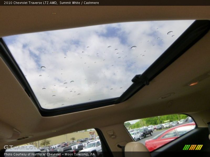 Summit White / Cashmere 2010 Chevrolet Traverse LTZ AWD