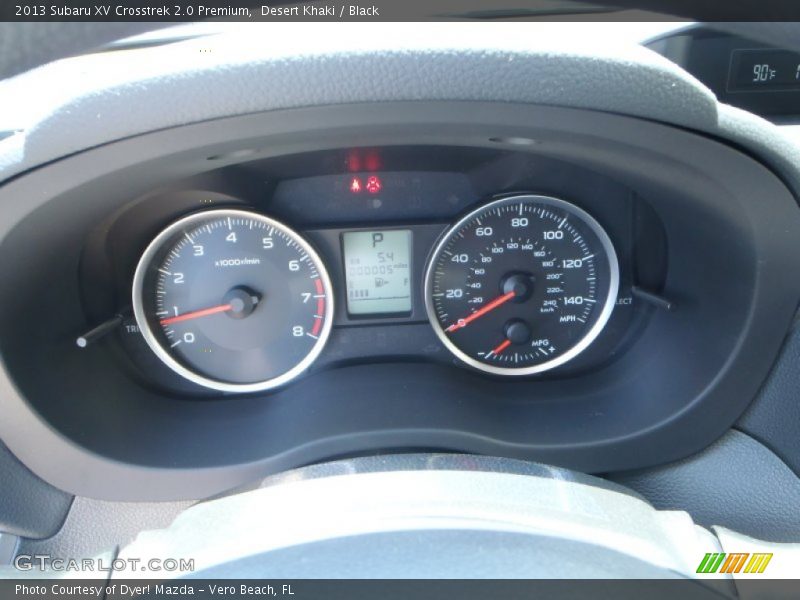 Desert Khaki / Black 2013 Subaru XV Crosstrek 2.0 Premium