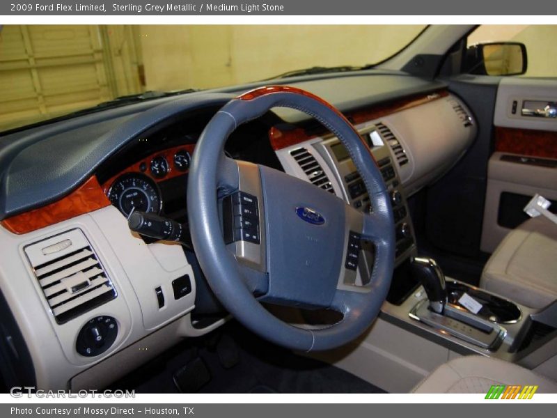 Sterling Grey Metallic / Medium Light Stone 2009 Ford Flex Limited