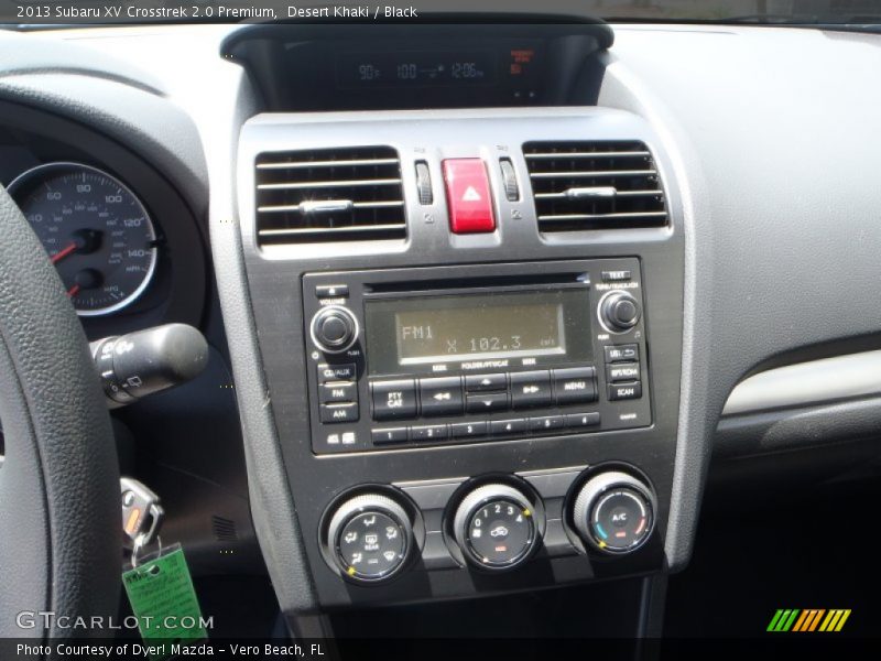 Desert Khaki / Black 2013 Subaru XV Crosstrek 2.0 Premium