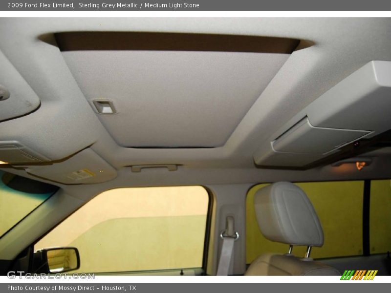 Sterling Grey Metallic / Medium Light Stone 2009 Ford Flex Limited