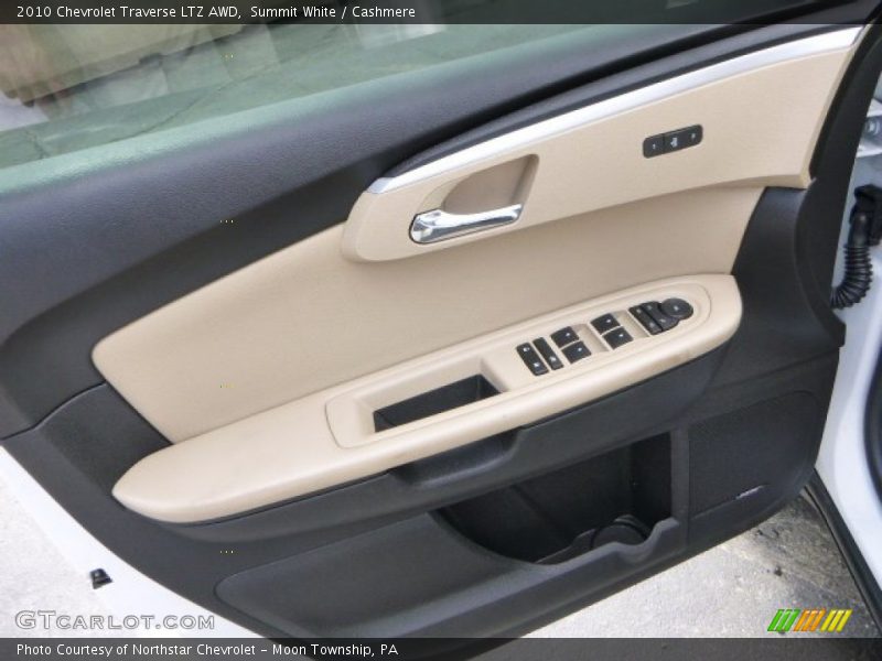 Summit White / Cashmere 2010 Chevrolet Traverse LTZ AWD