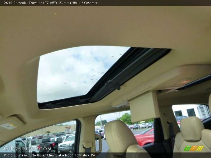 Summit White / Cashmere 2010 Chevrolet Traverse LTZ AWD