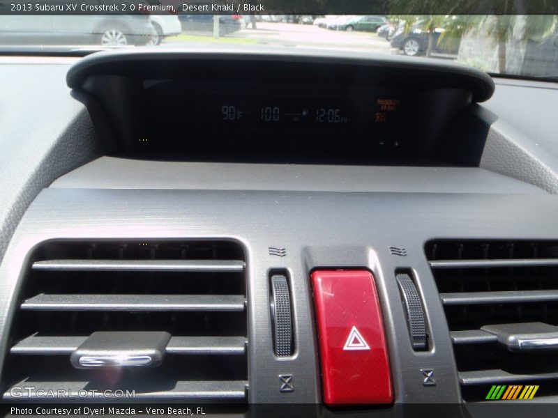 Desert Khaki / Black 2013 Subaru XV Crosstrek 2.0 Premium