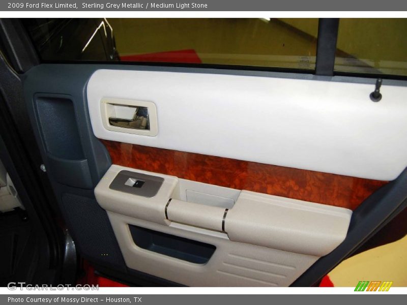 Sterling Grey Metallic / Medium Light Stone 2009 Ford Flex Limited