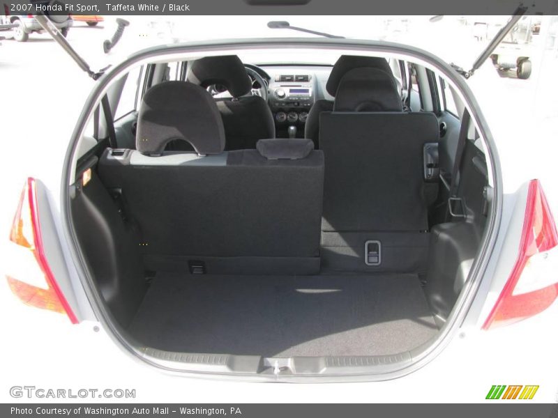 Taffeta White / Black 2007 Honda Fit Sport