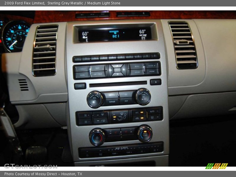 Sterling Grey Metallic / Medium Light Stone 2009 Ford Flex Limited